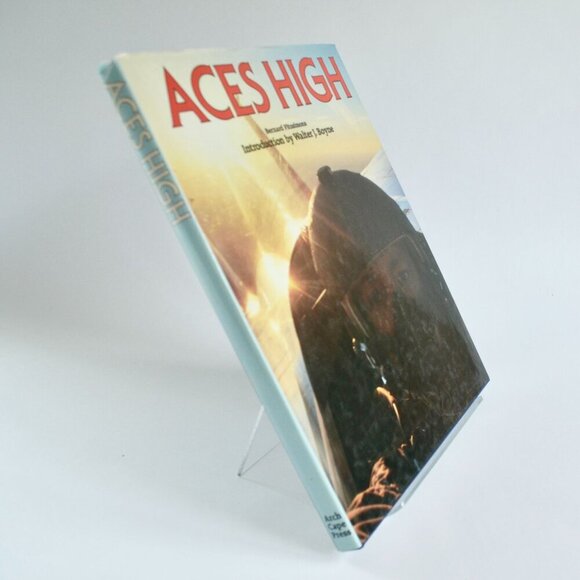 Vintage Aces High Hardcover Book Military Aviation by Bernard Fitzsimons 1988 - Picture 2 of 4